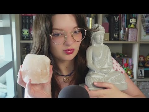 ASMR ROLEPLAY - tu amiga la de las energías te purifica después de mucho estrés