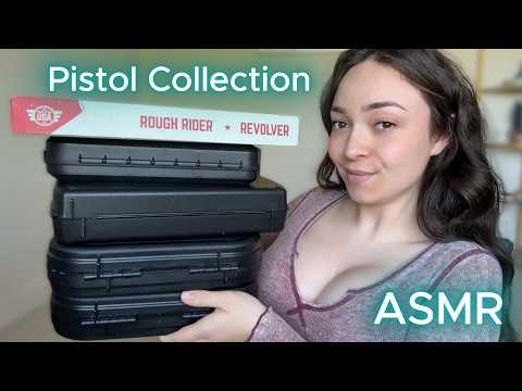 ASMR Pistol Collection |Ruger LCP, Glock 26 & 17, Remington RP9, Beretta 92FS & Heritage Rough Rider