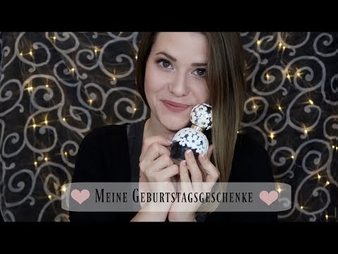 ASMR ♡ Happy Birthday to me ♡ entspanntes SHOW & TELL | Deutsch/German