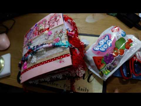 Scrapbooking Art Journaling 34 ASMR Sounds Blowpop Treats