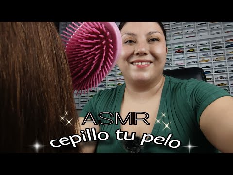 Te cepillo el cabello 💇 y te hago cariñitos🩷 ASMR roleplay #asmr #roleplay