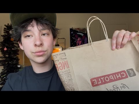 ASMR | Chipotle Mukbang