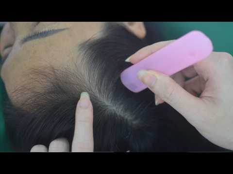 ASMR Tingly Scalp Scratching And Hair Parting On Real Person, Breathing Noise For Anxiety Relief