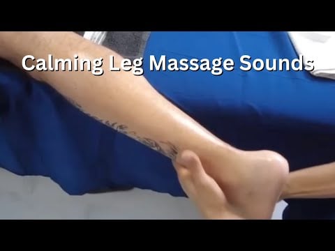 [ASMR] Leg Massage | Professional Spa Technique | No Talking