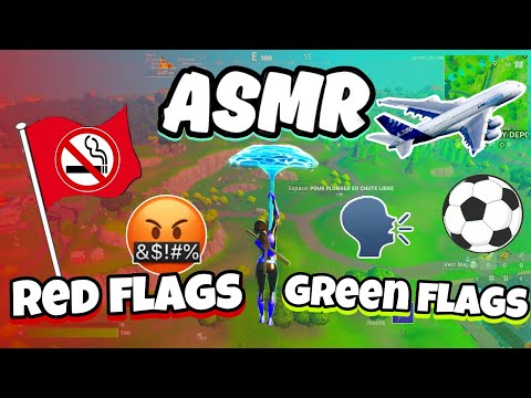 ASMR Français • MES RED FLAGS ET GREEN FLAGS 😴💤 (CHUCHOTEMENTS AVEC LE TASCAM)