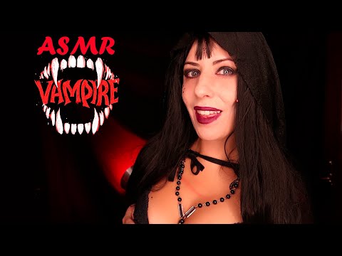 La VAMPIRA Lucrecia te hará dormir Lectura INAUDIBLE , HALLOWEEN [ ASMR ] *2019