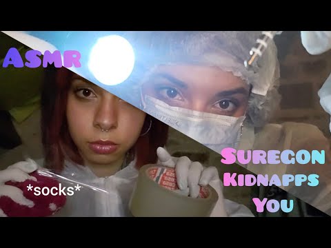 ASMR rp ◇ Surgeon kidnapps you 😷