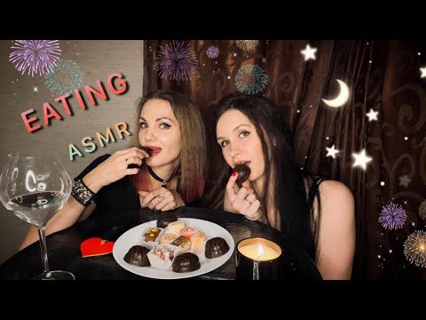 АСМР, 2 СВЕТЛАНЫ УЛОЖАТ ТЕБЯ СПАТЬ, Итинг, Мукбанг, ЮМОР/ ASMR, eating, mukbang, HUMOR