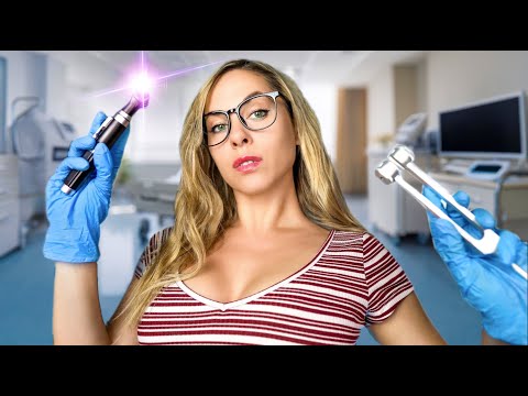 ASMR 💦Liquid 💦 Ear Cleaning OTOSCOPE exam, Personal Attention - Roleplay and Rain sounds