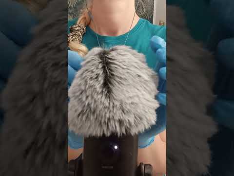ASMR:Blue gloves