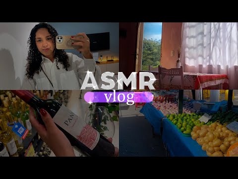 ASMR VLOG ✨ - Um Fim de Semana Comigo. [Sons de Boca + Sussuros]