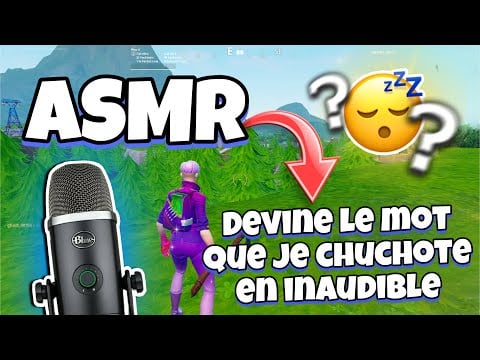ASMR Français • DEVINE LE MOT QUE JE CHUCHOTE EN INAUDIBLE ! 😴 #3 (chuchotement proche du micro)