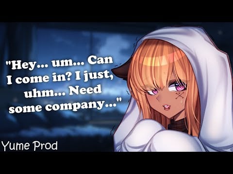 Goth Girl Roommate Ask For Comfort During A Storm | ASMR ROLEPLAY [F4A]  [Soft Spoken] [Sleep Aid]
