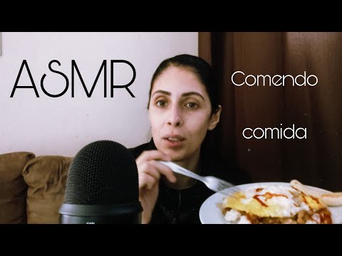 ASMR | ALMOÇANDO COM MUITO SONS DE MASTIGAÇAO 😋😋 #mouthsounds #sonsdemastigacao