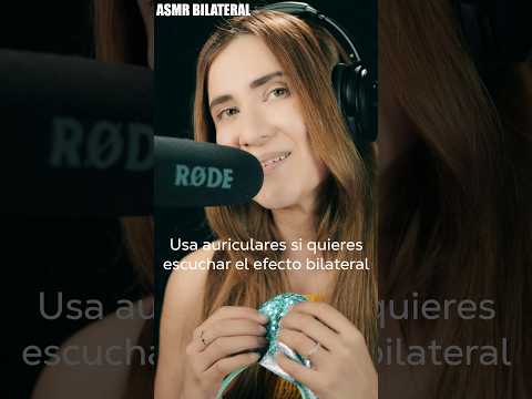 ASMR BILATERAL ¿Puedes oír ese increíble sonido? Pero ponte los auriculares ...  #relax #asmr