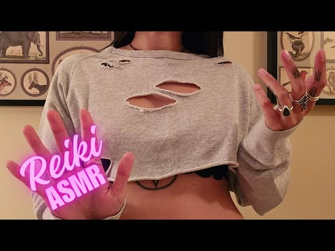 Reiki ASMR finger fluttering l hand movements l lofi l no talking l relaxing