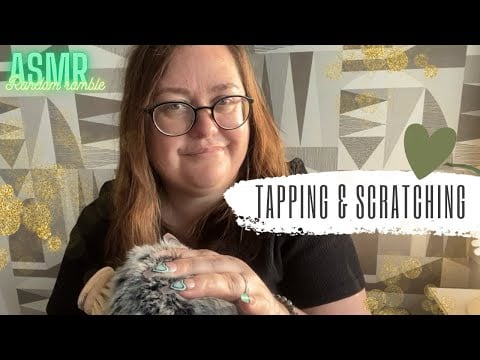 ASMR på svenska: En spontan ramble - tapping & scratching