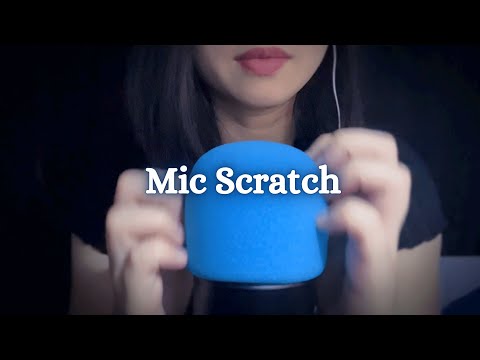 ASMR Brain Melting , Mic Scratching , Mic Triggers , Tingles , Relaxing , head Scratching No Talking