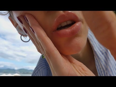 FAST Visual ASMR by the Sea 🌊 Hand movements, Soft spoken 
