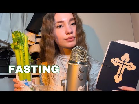 ASMR Fasting Guide ✝️ (grocery haul🥬)