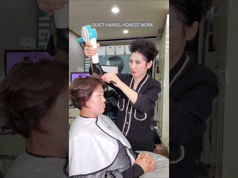 A Calm and Relaxing Hair Salon ASMR