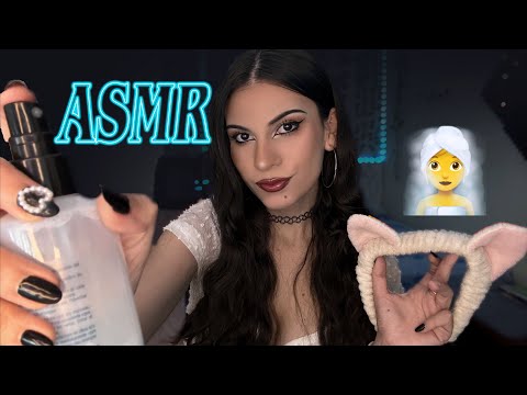 Asmr SOFT SPOKEN Limpieza Facial para tu carita