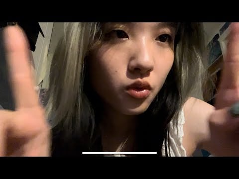 no talking nail tapping + visual triggers asmr