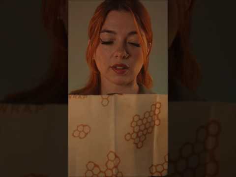 beeswax paper 😌 #asmr