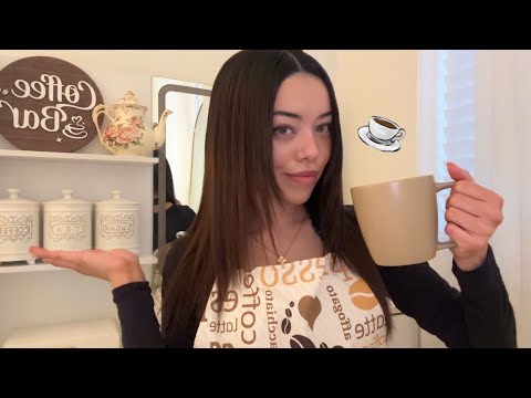 ASMR Flirty Barista Takes Your Order! Coffee Shop Roleplay