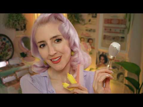 ASMR Pampering You for Sleep ♡ Close up Personal Attention for Vintage Style [4K]