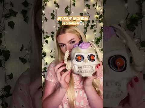 the 90s were the best for Halloween decorations 🤪 #asmr #shorts