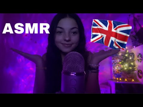 #ASMR - I'm trying to speak english 🇬🇧