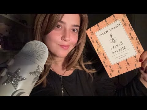 📖 Franz Kafka Okuyorum… Türkçe Kitap Okuma ASMR | Fısıltı ve Sayfa Sesleri