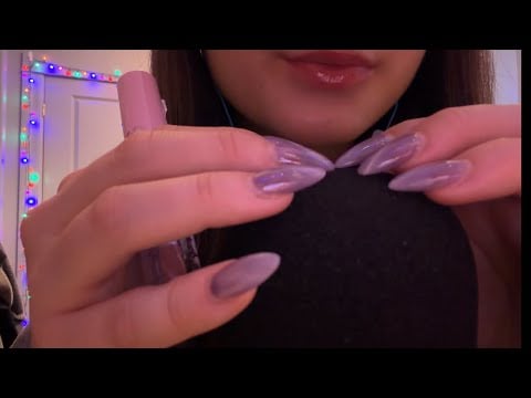 ASMR Gentle Mic Scratches & Kisses 🤍⭐️