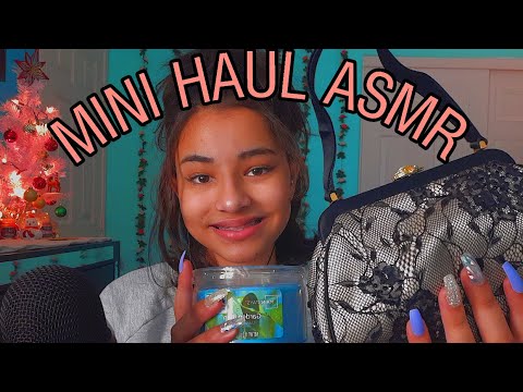 Mini Haul ASMR (thrift store, dollar tree....)