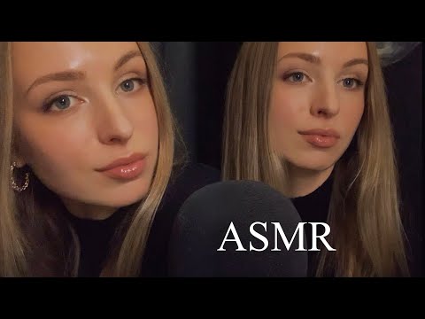 [АСМР] БЛИЗНЕЦЫ НЕЖНО УЛОЖАТ ТЕБЯ СПАТЬ 💋 Mouth sounds, soft sounds, brush, wood ❤️