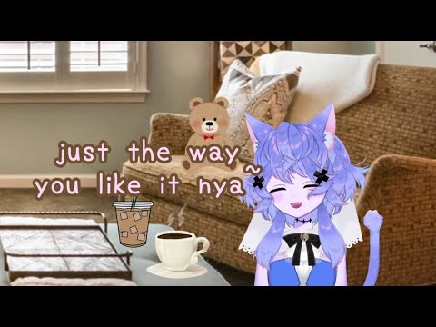 “ASMR” Roleplay: Your Catgirl Makes You Coffee to Wake You Up as You Sleep on the Couch, You Don’t