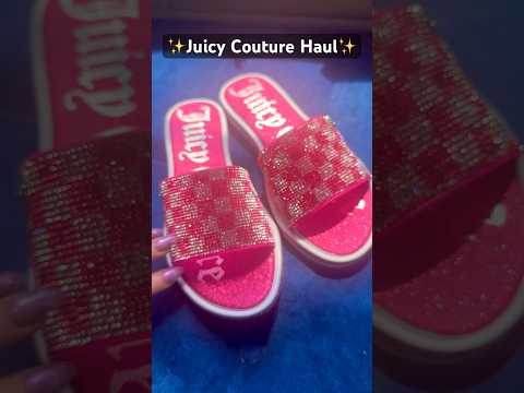 ASMR ✨Juicy Couture Haul 🍉 #asmr #summervibes #fashion #shoes #handbags