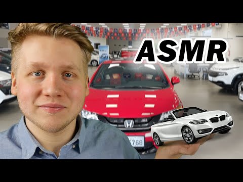 ASMR | Der GEBRAUCHTWAGENHÄNDLER empfiehlt dir langlebige Autos! (Roleplay) auf Deutsch/German
