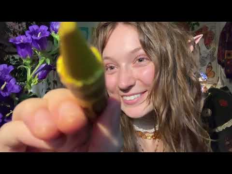 ✨NO TALKING ASMR compilation, Color Therapy, BS Plucking, & Crystal Drawing✨