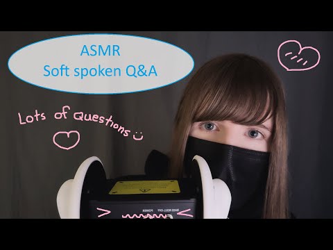 ASMR | Soft Spoken answering your questions | discord Q&A