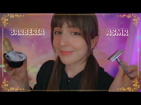 ⭐ASMR Barbería Relajante💈[Sub] Corte de Cabello, Rasurado y Atención Personal en Español