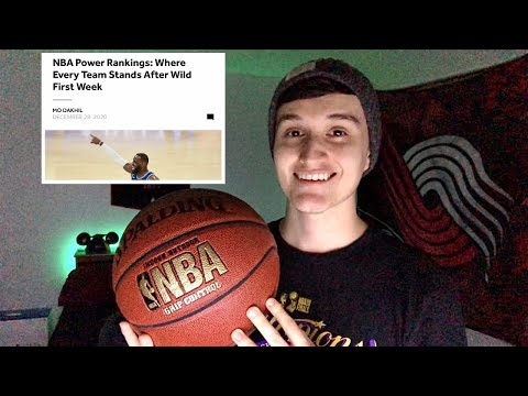 NBA Week 1 Power Rankings 🏀 (ASMR)