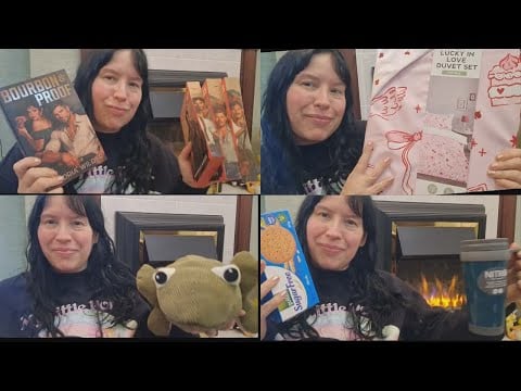ASMR Shopping Haul .. Whispering .. show & tell .. Relaxing cozy vibes