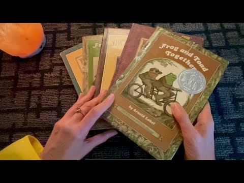 ASMR My 1970’s Frog and Toad Book Collection 