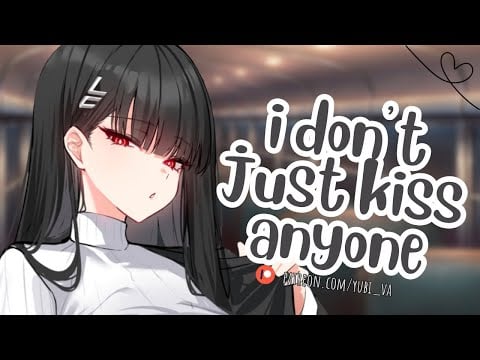 [F4M ASMR] Popular Girl Blushes Over You and Steals Your First Kiss | Roleplay Audio