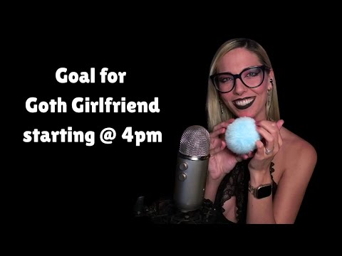 ✨live asmr | Goal for Goth Girlfriend | Humming, Calming Energy, Cozy