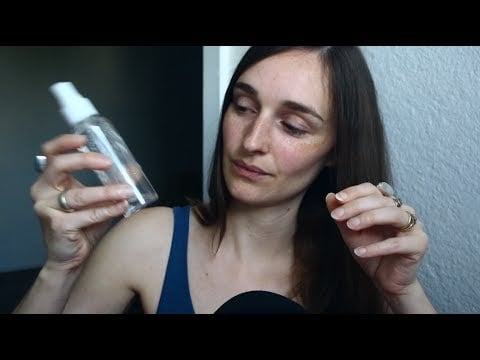 [ASMR] 5 Different Water Sounds With Whispering