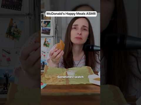 How Do People Eat SO Much McDonald's? ~ Whispered ASMR