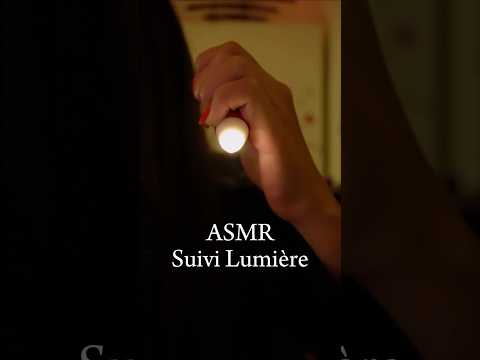 ASMR suivi lumière avec bruits de bouche en vue de vous relaxer 🤗✨ #asmr #asmrlight #mouthsounds